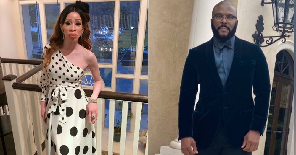 Refilwe Modiselle shoots her shot to act in a Tyler Perry production and Mzansi shows support