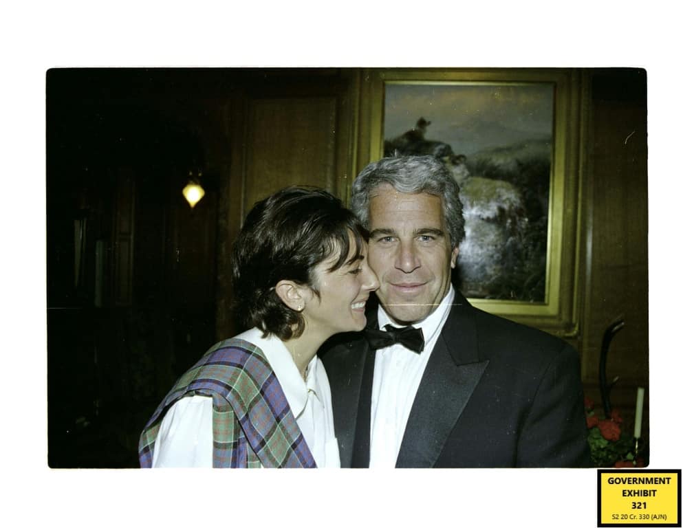 Lawyers for Ghislaine Maxwell -- seen in this undated photo with her long-time associate Jeffrey Epstein  -- unsuccessfully urged a light sentence for the disgraced socialite's sex trafficking conviction