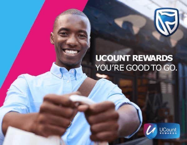 How do I redeem Standard Bank UCount rewards?