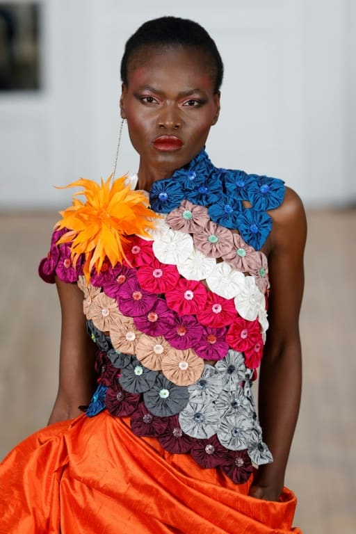 Imane Ayissi brings African tradition to Paris couture 