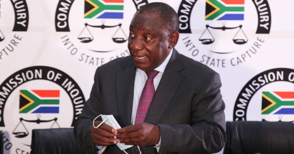 African National Congress, ANC, commend, President Cyril Ramaphosa, State Capture Commission appearance