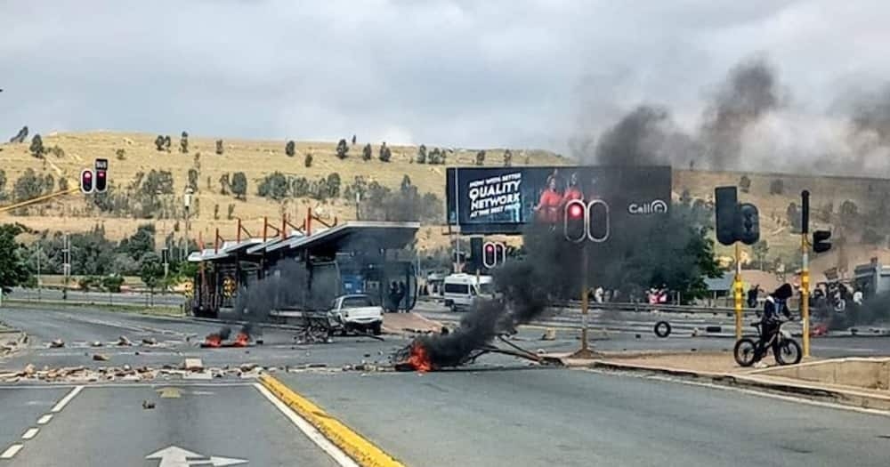 Diepkloof , Ramaphosa, protests, elections, Eskom