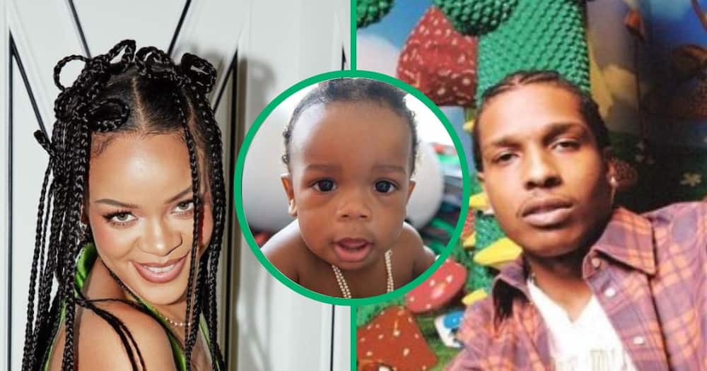Rihanna shared a sweet photo of her family.