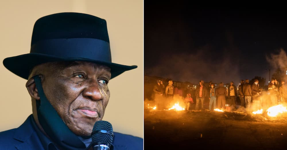 Minister of Police Bheki Cele, Phoenix, Durban, racial tensions, racism, looting, protests