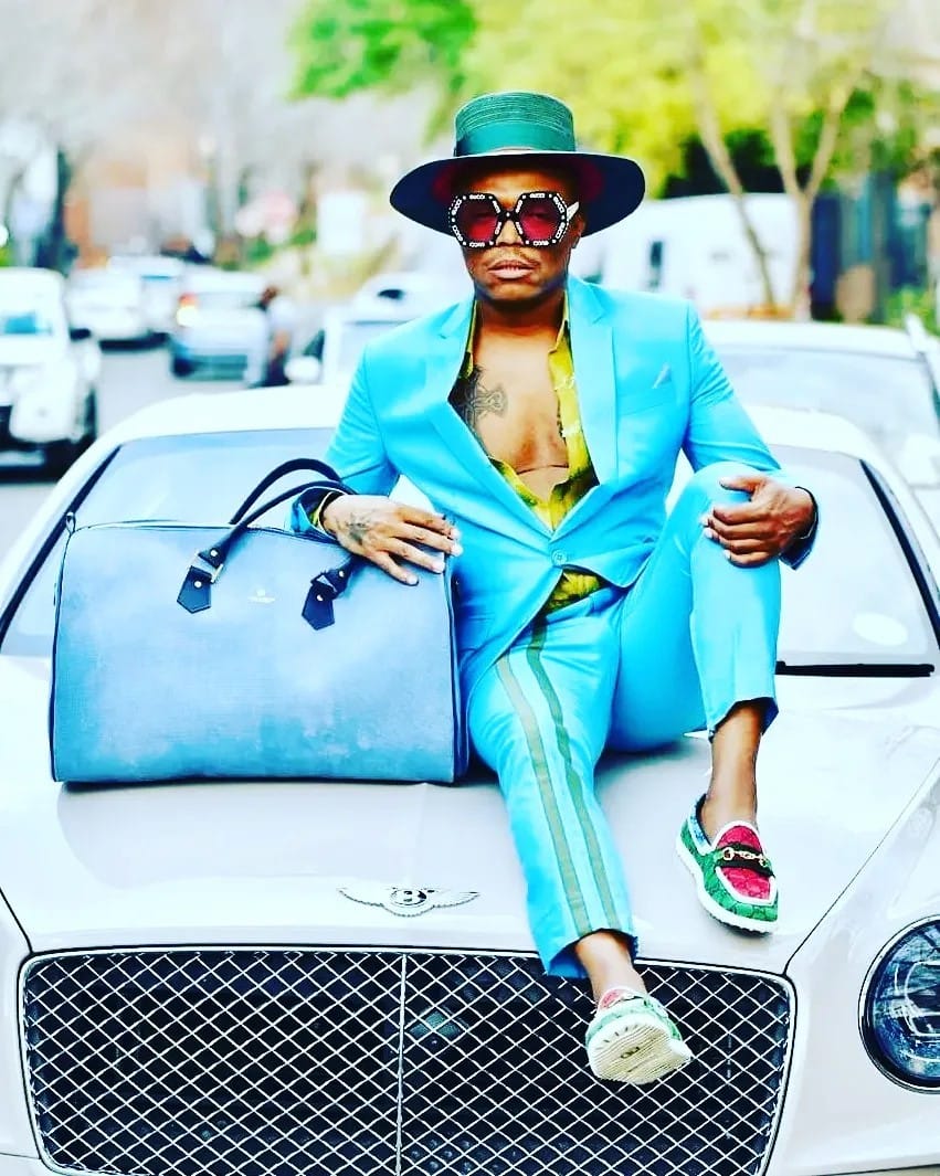 somizi somGAGA on X: With LV from Paris  / X