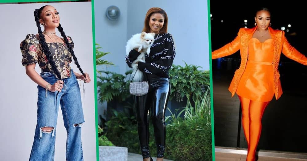 South African actresses Thando Thabethe, Khanya Mkangisa, and Boity Thulo are proud Pomeranian pup lovers.