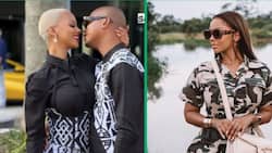 Mihlali Ndamase's boyfriend Leeroy Sidambe spotted kissing another woman in viral video