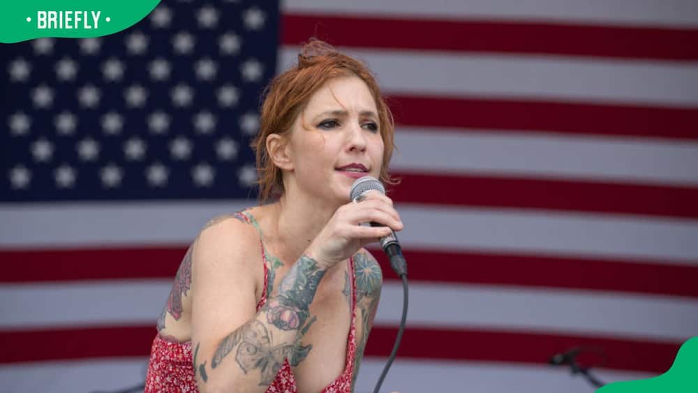 Singer Casey Kristofferson performing at the 46th Annual Willie Nelson 4th of July Picnic