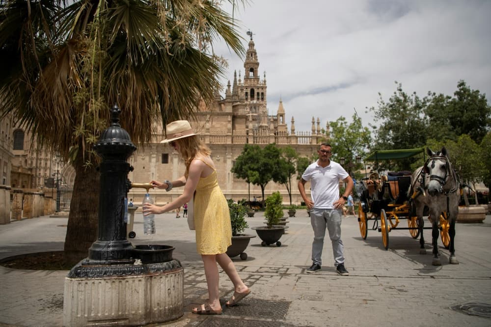 Spain has told citizens to drink plenty of fluids