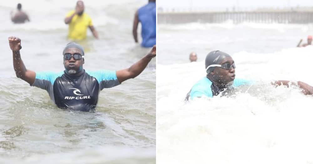 Ethekwini Mayor Swims In Durban Beach To Prove Its Safe Despite Varied