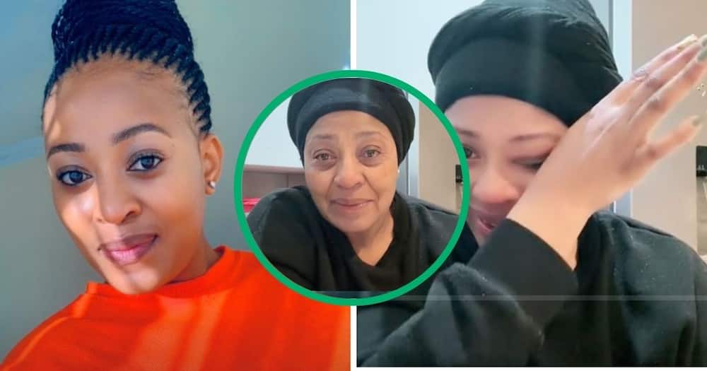 Woman's reaction to TikTok filter goes viral.