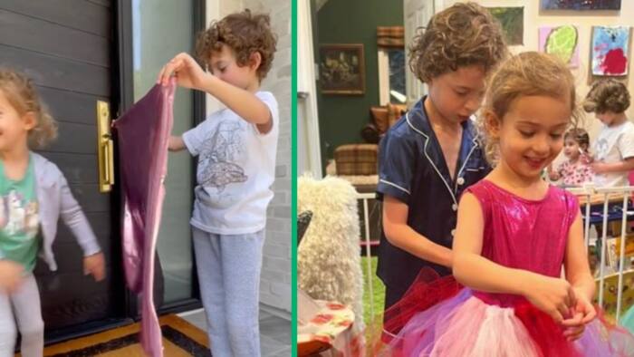 6-year-old boy designs exquisite dress for his bestie, steals hearts in viral TikTok video