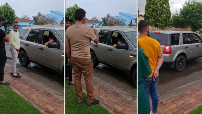 Video of 8-year-old driving a Range Rover in Vereeniging leaves Mzansi in disbelief: "Poor parenting"