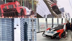 Millionaire makes waves by lifting R30M McLaren Senna GTR into R400M apartment on 57th floor