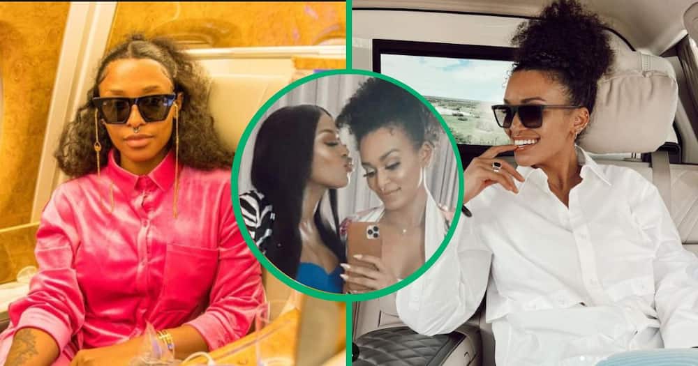 DJ Zinhle and Pearl Thusi remain friends.