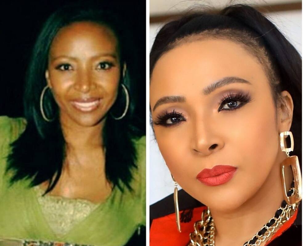 Uyanda Mbuli plastic surgery photos