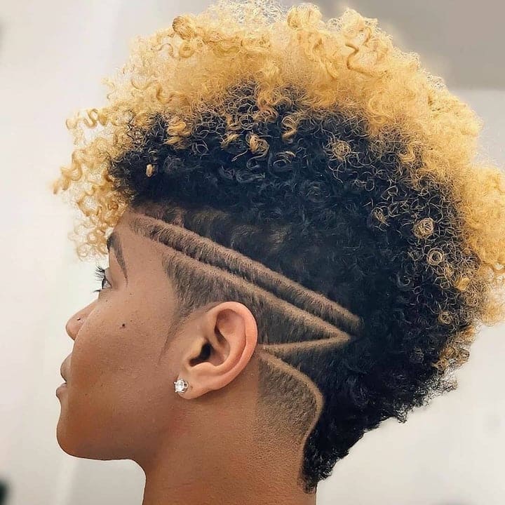 South African ladies hair cut