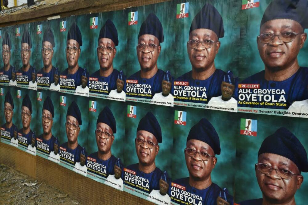 Among the frontrunners in Osun state are incumbent Governor Gboyega Oyetola of  the All Progressive Congress