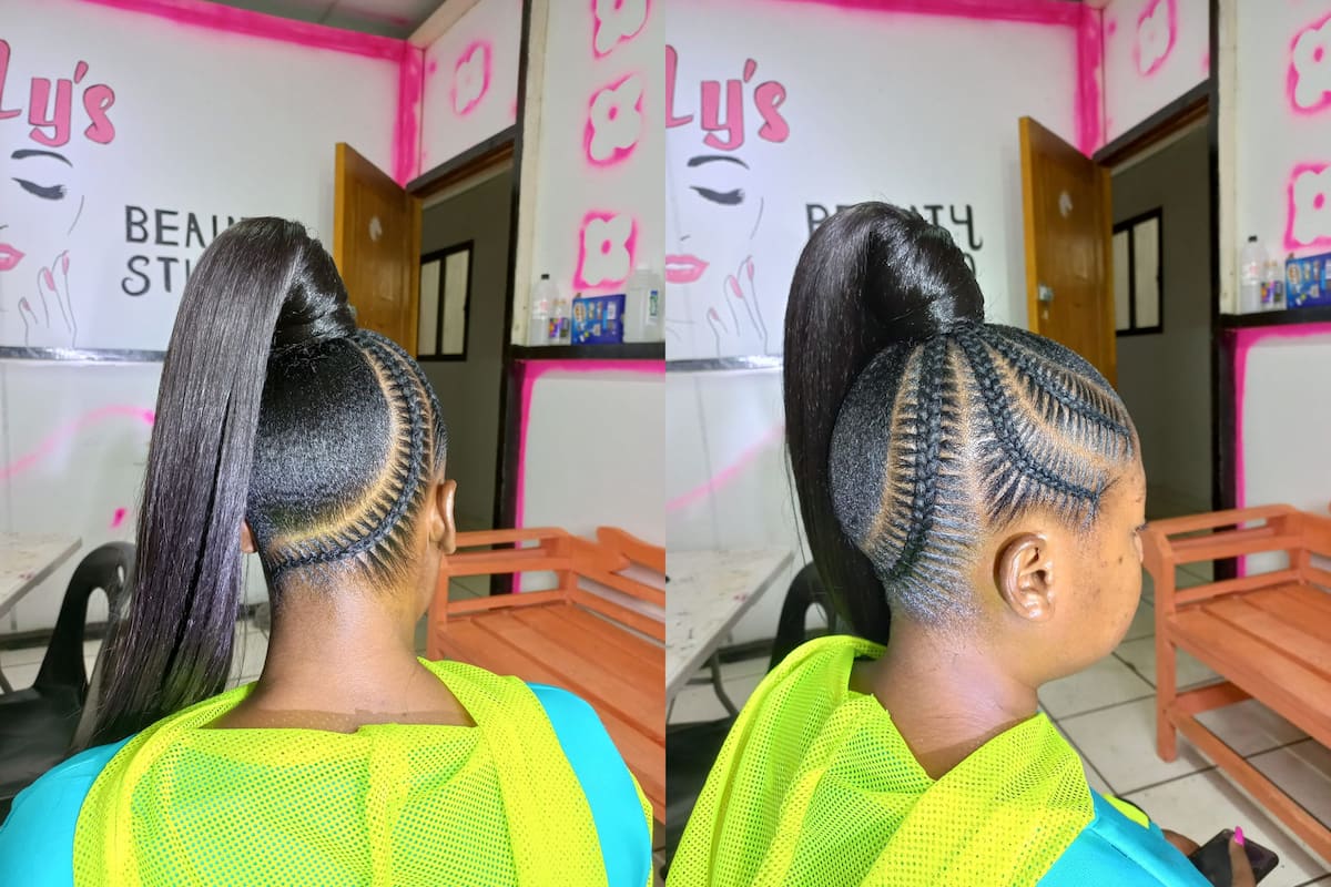30 Latest Packing Gel Hairstyles for Ladies in Nigeria  Kaybee Fashion  Styles