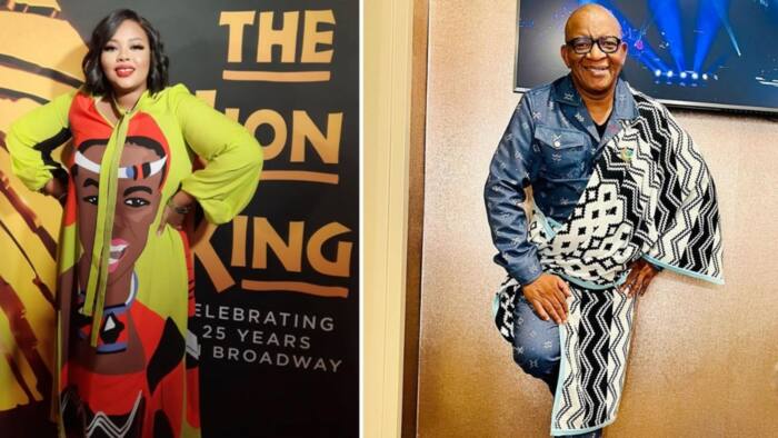 'The Lion King' composer Lebo M and Anele Mdoda celebrate 25th anniversary of the show on Broadway