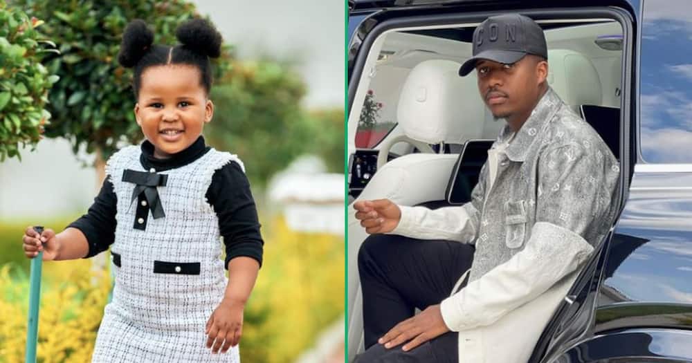 Andile Mpisane celebrates baby Flo's birthday