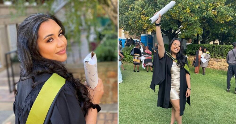 SA, Stunner, Celebrates Graduation, Breathtaking Photos, Witty Caption