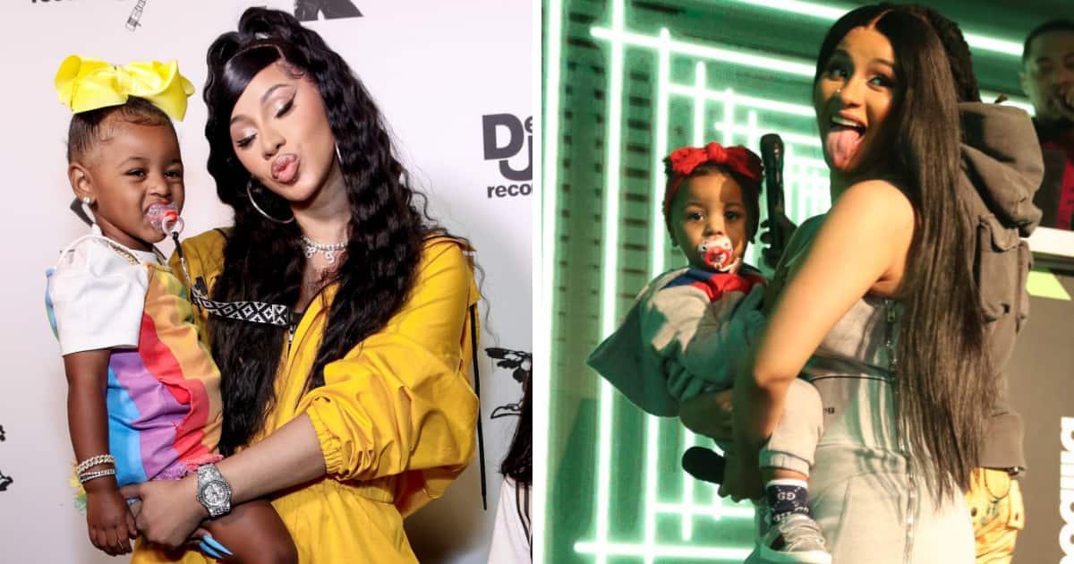 Cardi B and Offset's 5-Year-Old Daughter Kulture Kiari Showered