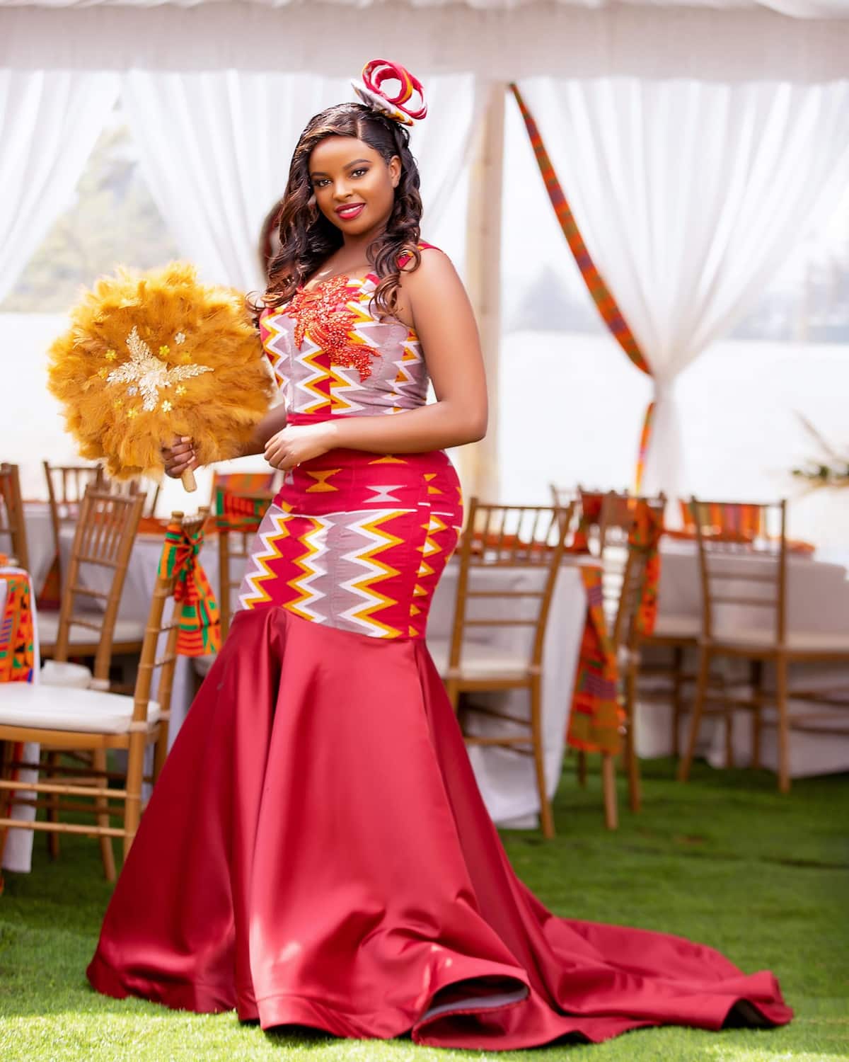 20 High Neck Wedding dresses for 2021 Nigerian & African brides -