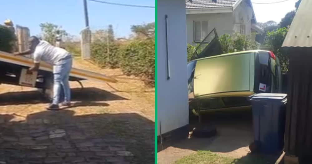 Car crash, accident, woman, TikTok video, Mzansi