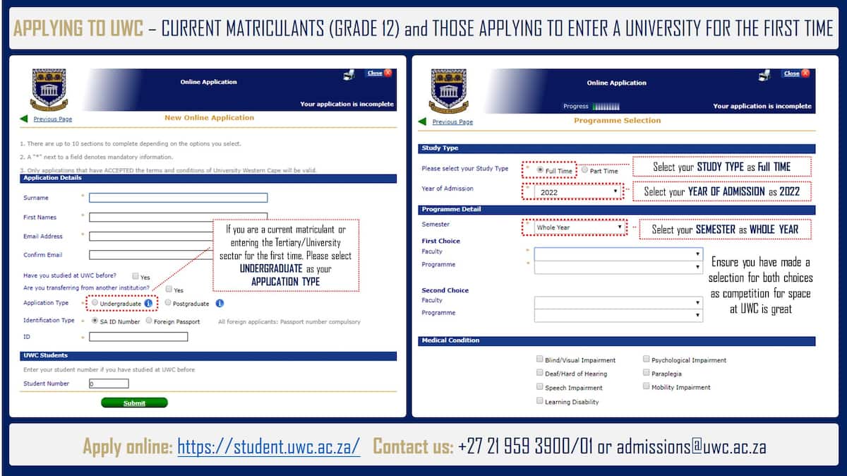 UWC Online Application 2025 Courses Requirements Dates And Fees   8704551a63692d69 