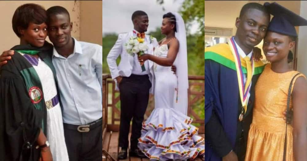 Odo Nsor: Man Marries Schoolmate; Story of Their Beautiful Love Life ...