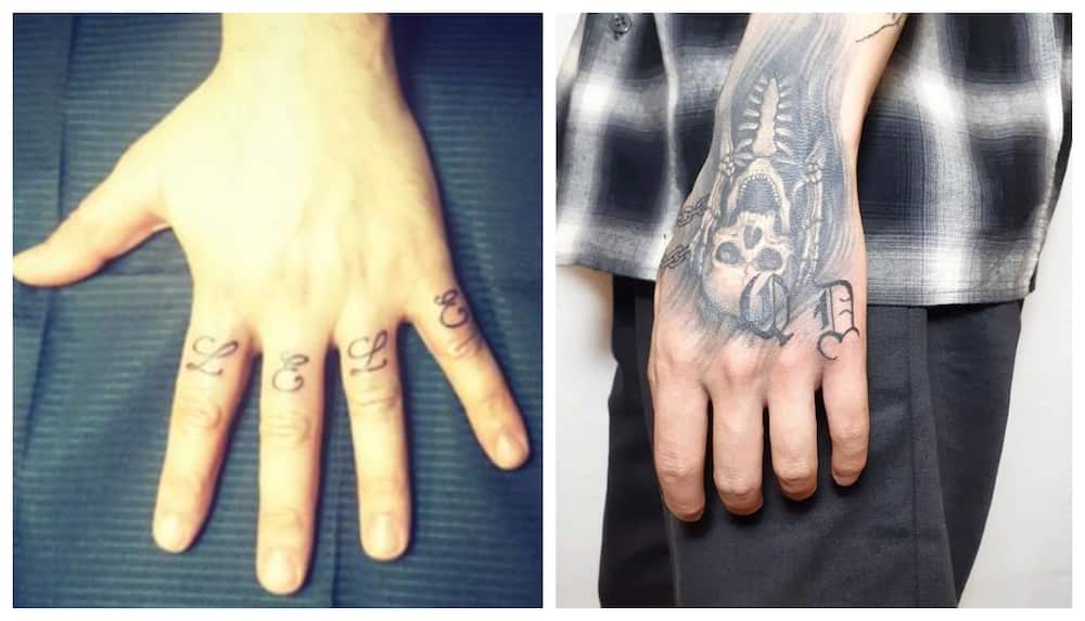 Hand Tattoo Man