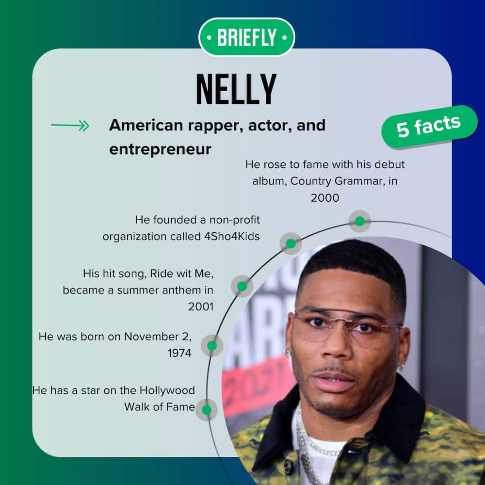 Nelly at the BET Hip Hop Awards