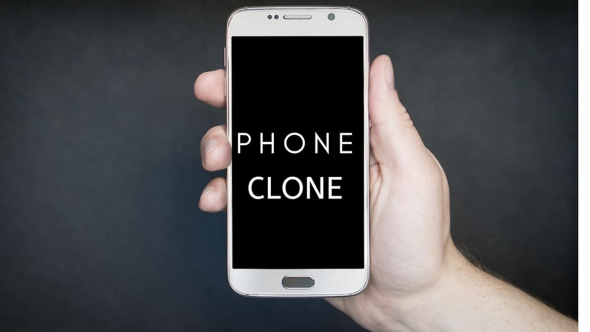 Почему в программе phone clone только старый телефон