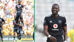 Orlando Pirates winger Tshegofatso Mabasa feels back at home after a hat-trick in massive Victory