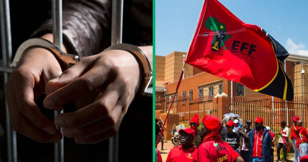 An EFF politician is behind bars for the alleged sexual assault of his young daughter