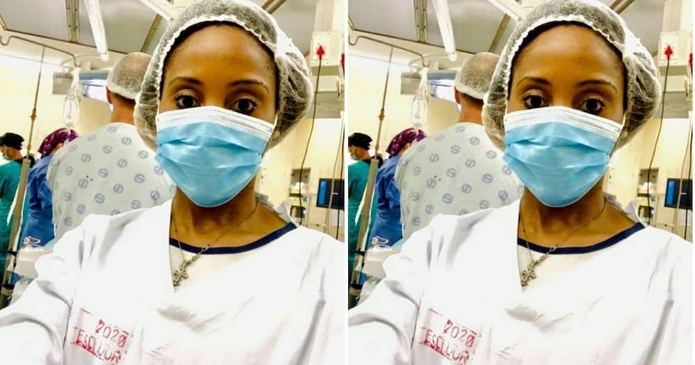 Mzansi's social media users are inspired by a new medical graduate, Dr. Caroline Pule. Image: Facebook