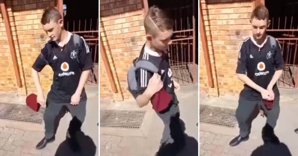 Video of schoolboy, Pirates soccer team, social media, Mzansi