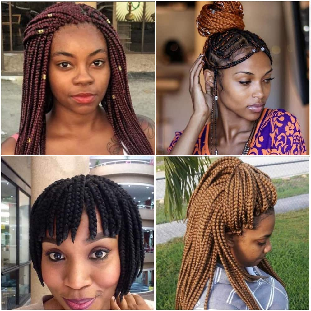 African Women Straight Up Hairstyles - Wavy Haircut