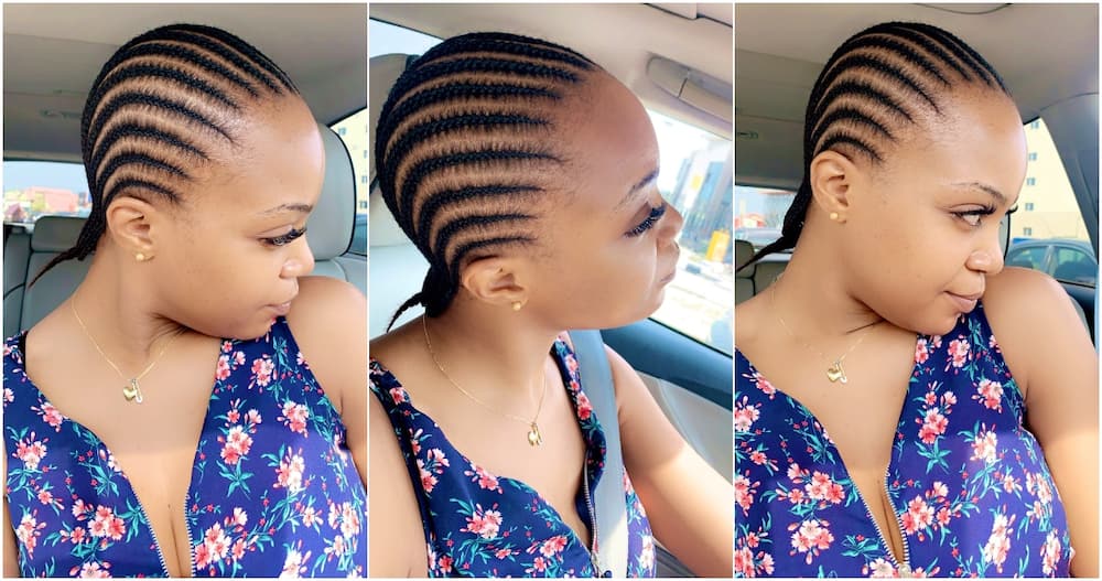 Social media reacts as Nigerian lady flaunts her natural hair