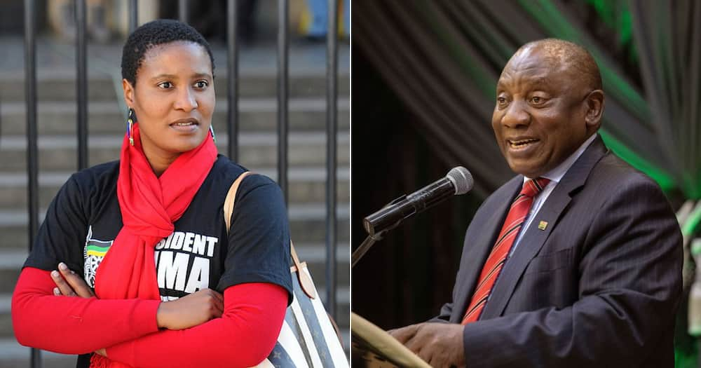 Duduzile Zuma, Jacob Zuma, Cyril Ramaphosa, Fires shots, Twitter reactions