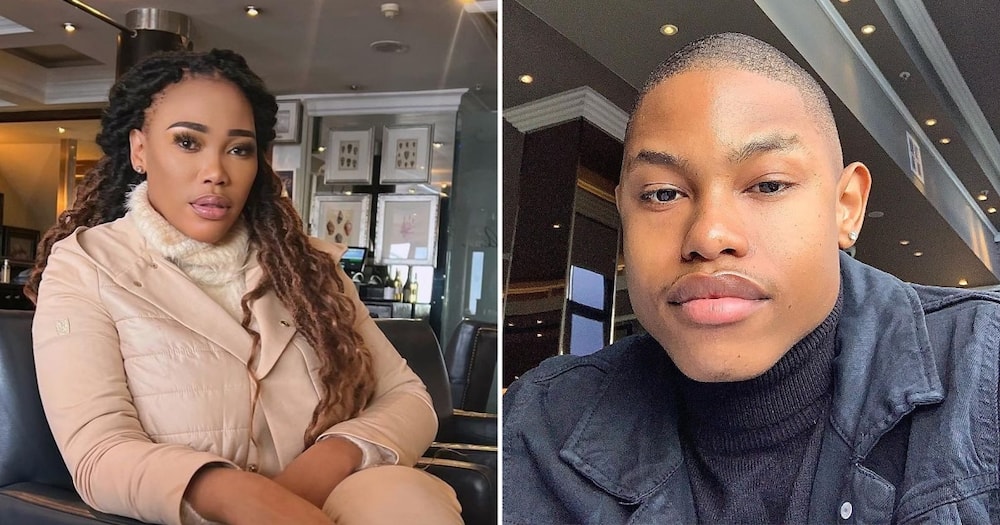 Sonia Mbele's son Donell checked into rehab