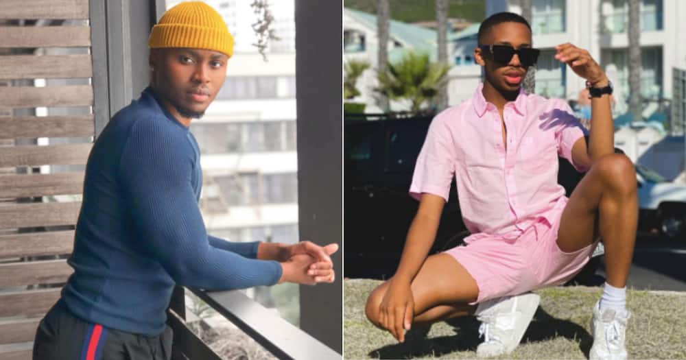 Lasizwe's rumored bae Wiseman Zitha squashes the gay rumours