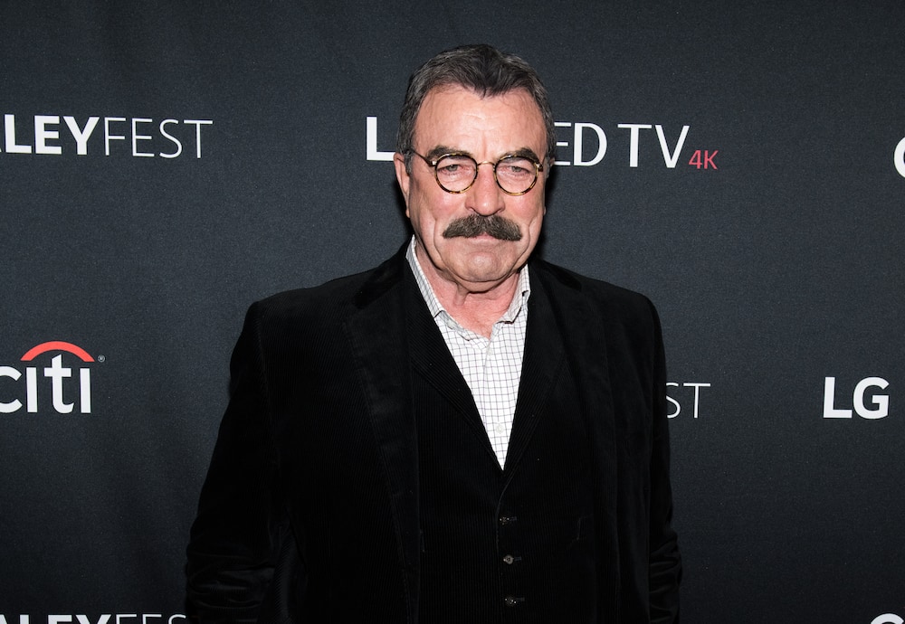 Tom Selleck at the Blue Bloods screening