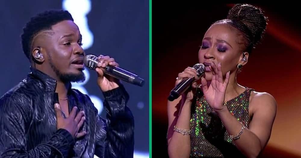 'Idols SA's top two contestants Princess and Thabo are gearing up for the show's finale
