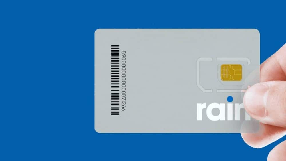 Rain sim card r250