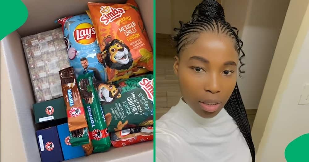 A South African woman shared a video showcasing her recent snack haul from Makro