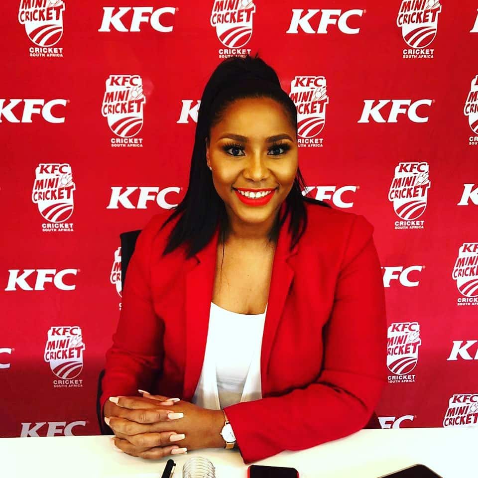 South African female sportscaster