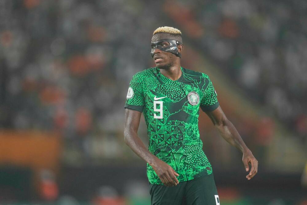 Osimhen was declared fit to play during Nigeria'S AFCON 2023 match against Bafana Bafana