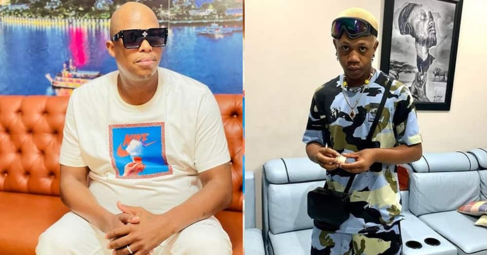 Mampintsha and Young Stunna were in studio together